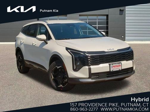 Snow White Pearl 2026 Kia Sportage Hybrid EX