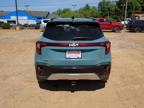 Pluton Blue/Black Roof 2024 Kia Seltos SX Turbo