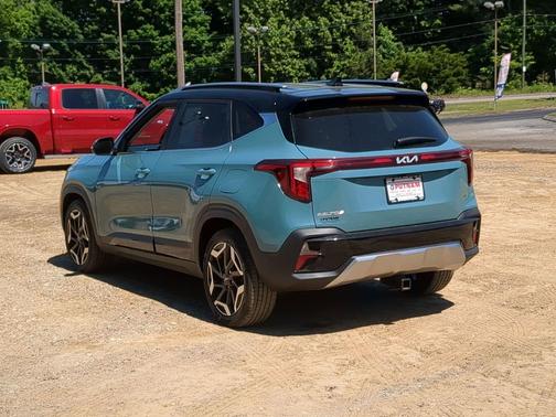 Pluton Blue/Black Roof 2024 Kia Seltos SX Turbo