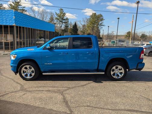 Hydro Blue Pearlcoat 2021 RAM 1500 Big Horn/Lone Star