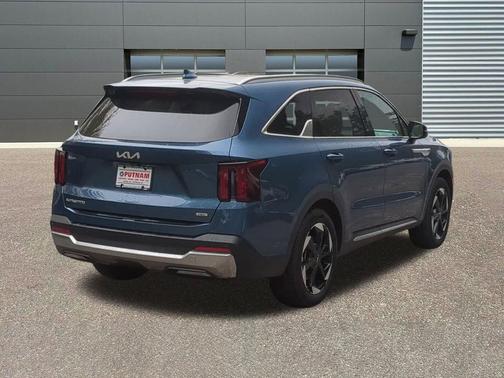 Mineral Blue 2026 Kia Sorento Hybrid EX