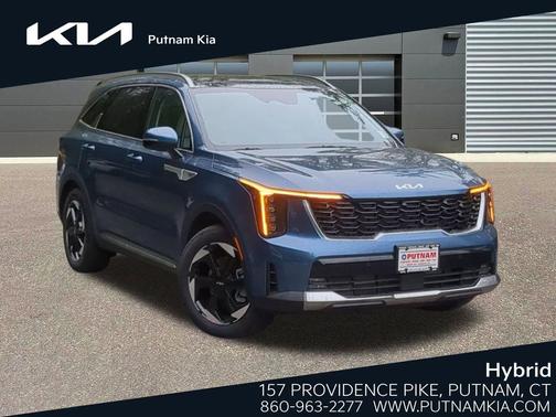 Mineral Blue 2026 Kia Sorento Hybrid EX