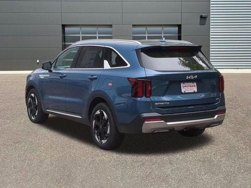 Mineral Blue 2026 Kia Sorento Hybrid EX