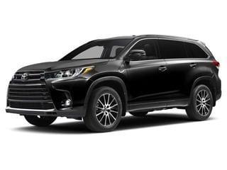 Midnight Black Metallic 2017 Toyota Highlander Limited Platinum