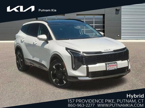 Snow White Pearl 2026 Kia Sportage Hybrid SX-Prestige