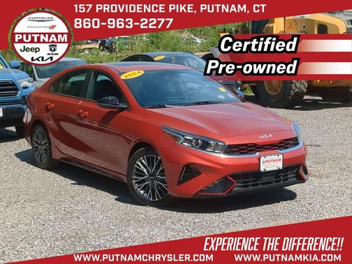 Fire Orange 2024 Kia Forte GT-Line