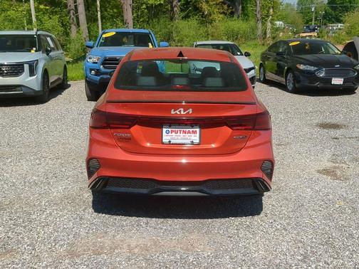 Fire Orange 2024 Kia Forte GT-Line