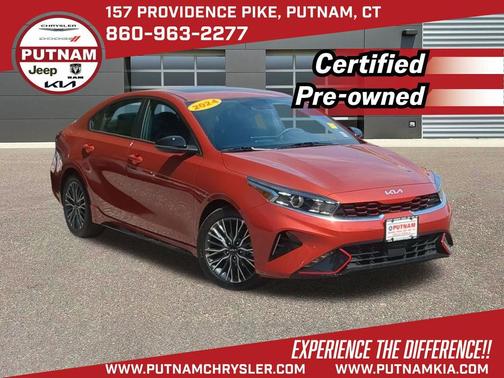 Fire Orange 2024 Kia Forte GT-Line