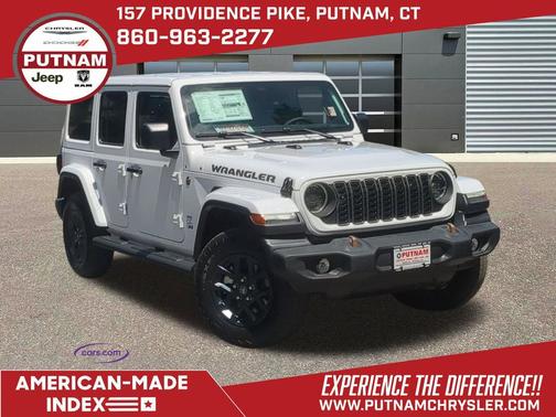Bright White Clearcoat 2026 Jeep Wrangler Sport