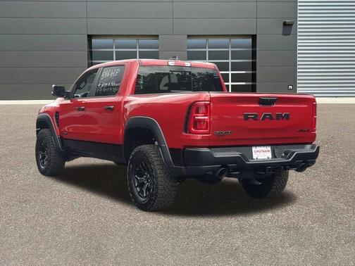 Molten Red Pearlcoat 2026 RAM 1500 RHO Crew Cab 4x4 5'7' Box