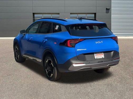 Nebular Blue 2026 Kia Sportage EX