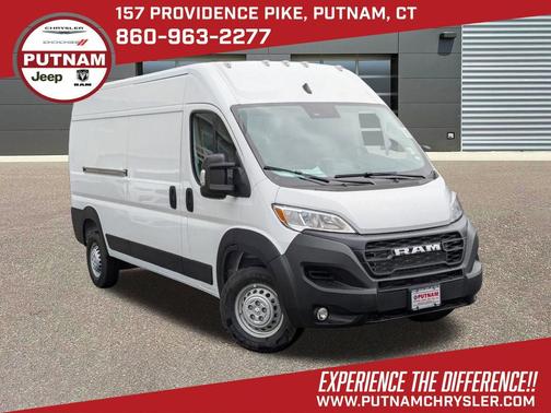 Bright White Clearcoat 2026 RAM ProMaster 2500 Tradesman