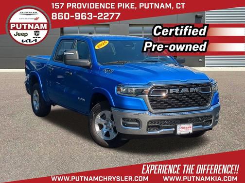 Hydro Blue Pearlcoat 2025 RAM 1500 Big Horn/Lone Star