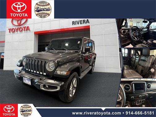 Granite Crystal Metallic Clearcoat 2018 Jeep Wrangler Unlimited Sahara SUV