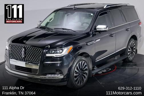 Infinite Black Metallic Clearcoa 2023 Lincoln Navigator Black Label