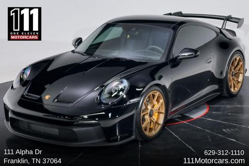 Black 2022 Porsche 911 GT3
