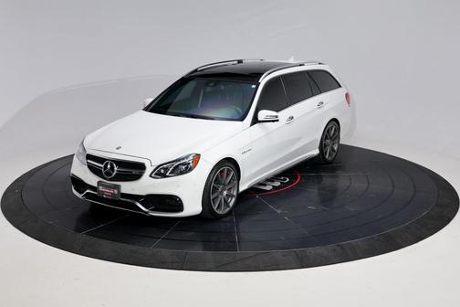 Polar White 2016 Mercedes-Benz AMG E S 4MATIC