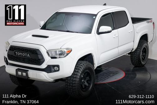 Super White 2016 Toyota Tacoma TRD Sport