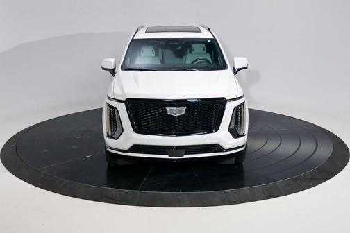 Crystal White Tricoat 2025 Cadillac Escalade Sport Platinum