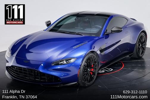Ion Blue 2023 Aston Martin Vantage