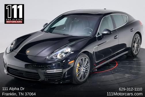 Jet Black Metallic 2015 Porsche Panamera Turbo S