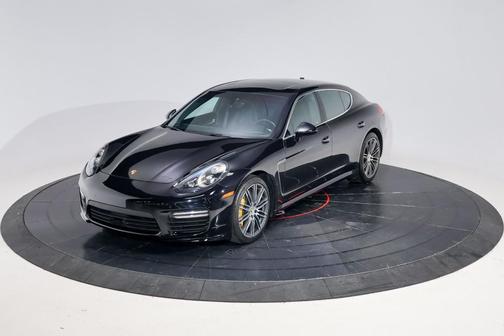Jet Black Metallic 2015 Porsche Panamera Turbo S