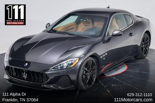 gray 2018 Maserati GranTurismo Sport