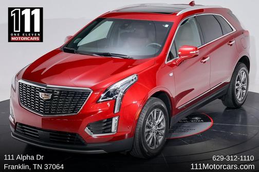 Radiant Red Tintcoat 2023 Cadillac XT5 Premium Luxury