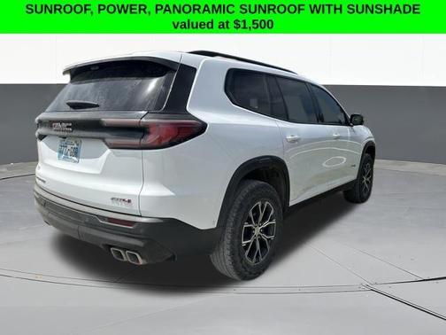 Summit White 2024 GMC Acadia AT4