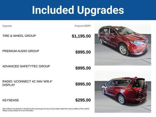 Velvet Red Pearlcoat 2020 Chrysler Pacifica Touring-L