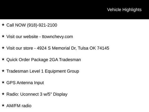 Bright White Clearcoat 2024 RAM 2500 Tradesman