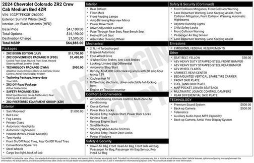2024 Chevrolet Colorado ZR2