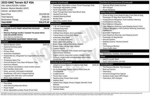 2023 GMC Terrain SLT