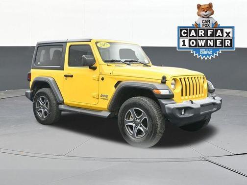 Baja Yellow Clearcoat 2019 Jeep Wrangler Sport