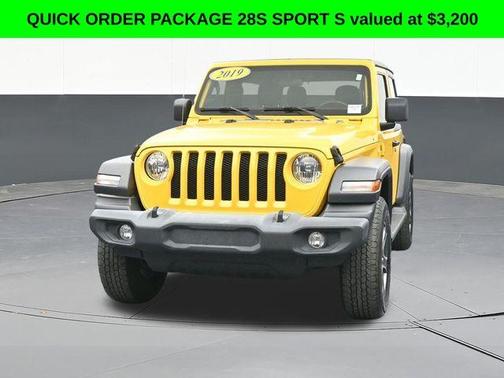 Baja Yellow Clearcoat 2019 Jeep Wrangler Sport