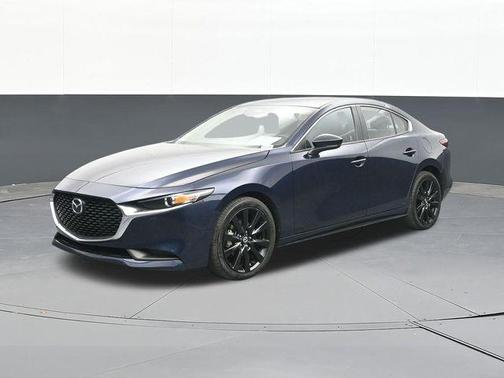 Deep Crystal Blue Mica 2025 Mazda Mazda3 FWD w/Select Package