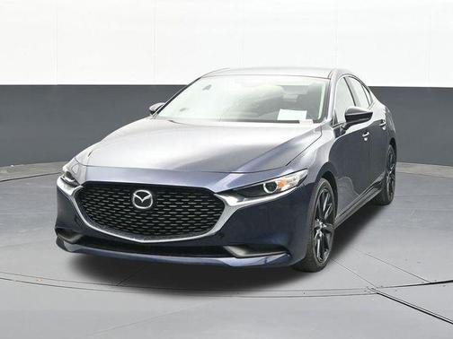 Deep Crystal Blue Mica 2025 Mazda Mazda3 FWD w/Select Package