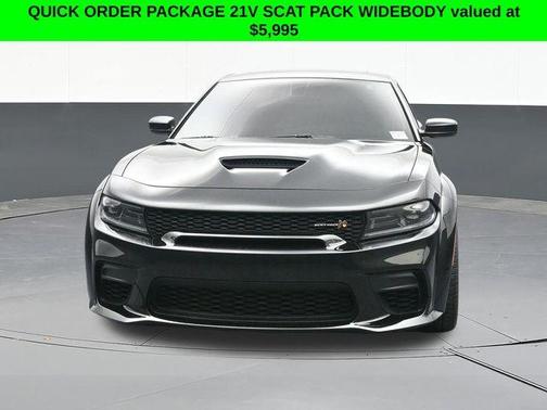 Pitch Black Clearcoat 2023 Dodge Charger Scat Pack
