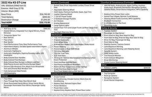 2022 Kia K5 GT-Line