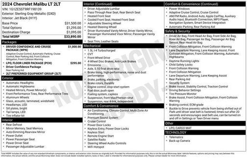 2024 Chevrolet Malibu 2LT