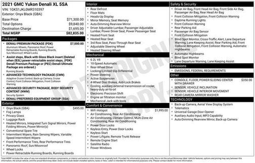 2021 GMC Yukon XL Denali