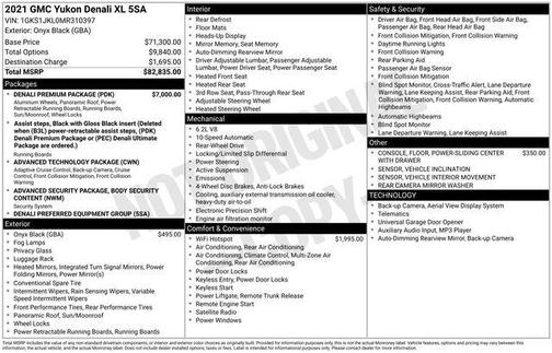 2021 GMC Yukon XL Denali