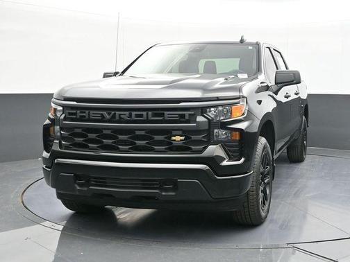 Black 2026 Chevrolet Silverado 1500 Custom