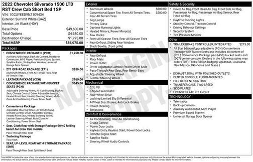 2022 Chevrolet Silverado 1500 Limited RST