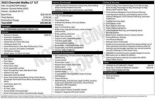 2023 Chevrolet Malibu LT