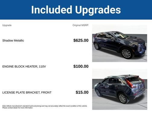Shadow Metallic 2019 Cadillac XT4 Premium Luxury