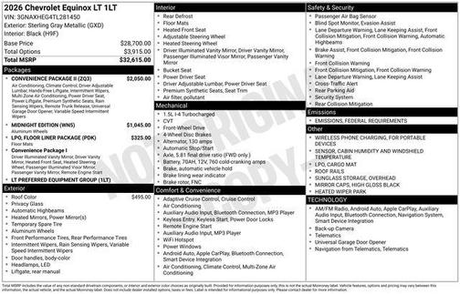 2026 Chevrolet Equinox LT