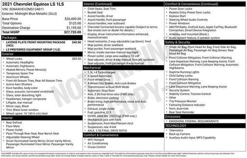 2021 Chevrolet Equinox LS