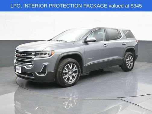 Satin Steel Metallic 2022 GMC Acadia SLE