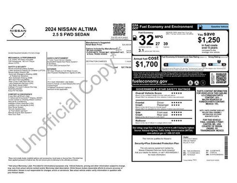 2024 Nissan Altima 2.5 S